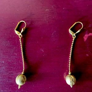 gold plated earrings